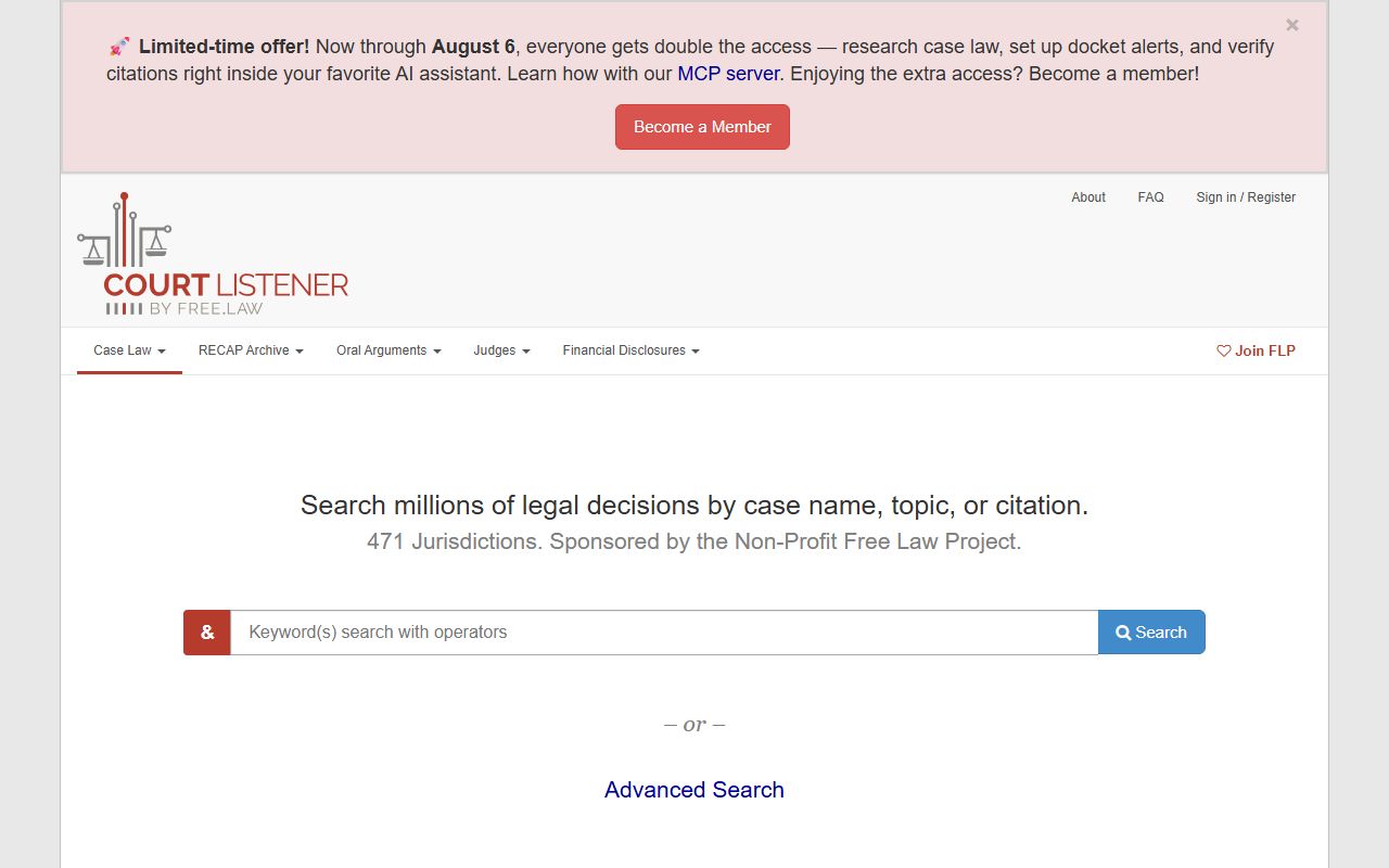 Dougherty County Superior Court federal CourtListener records